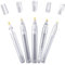 Okeeyseda 5 PièCes Marqueurs de Peinture de Recharge Vides Stylos de Peinture Rechargeables Vierges Marqueur Rechargeable Vide pour Peinture Tube de Stylo Transparent