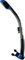 CRESSI Dry Snorkel Black/Dark Blue - Unisex Premium Trockenschnorchel für Tauchen/Apnoe/Schnorcheln, Schwarz/Dunkelblau, Einheitsgröße