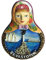 Kühlschrankmagnet, Motiv: Krimea Russland, Sevastopol-Stil, Reiseaufkleber, Souvenir, Heim- und Küchendekoration, Russland-Kühlschrankmagnet