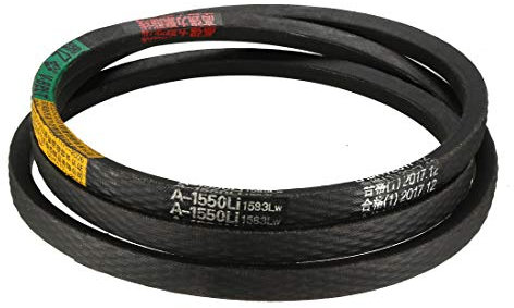 sourcing map A-1550/A61 Antriebskeilriemen Innenumfang 61(1550mm) Industrieller Kraftübertragungsriemen aus Gummi