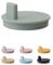 Design Letters Coperchi in vetro Tritan per bambini | Coperchi per tazze da caffè | Sippy Cup Lavastoviglie/Adatto al microonde Senza BPA BPS |coperchio colorato opaco con anello in silicone, Green