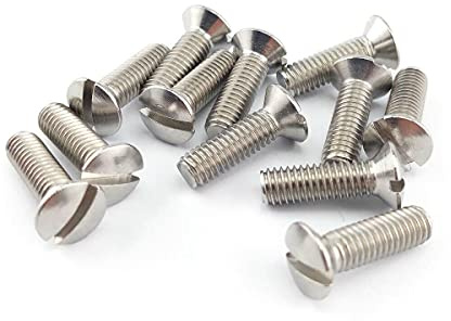 Linsensenkschrauben mit Schlitz Edelstahl A2 DIN 964 (M4x25) x50