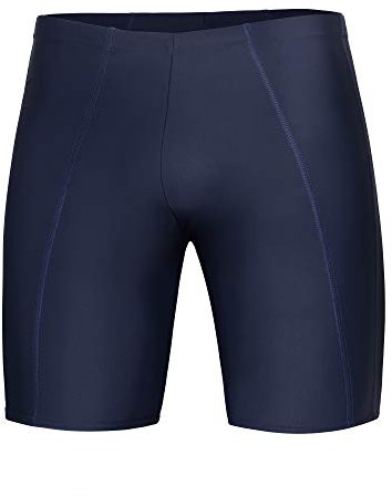 Ladeheid Maillot de Bain Boxer Natation Homme LA40-205(Bleu Marine,XXL)