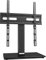 Hemudu Soporte TV Pie Universal, Soporte TV Mesa para Televisores LCD LED de 27 a 60 Pulgadas, Base Mesa TV de Altura Ajustable de 9 Niveles, MAX Vesa 400x400mm, MAX 40kg