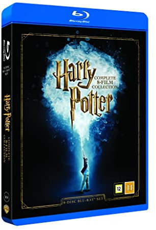 Warner Bros STOCK5 - Harry Potter: La colección Completa de 8 películas (8 Discos) (BLU-Ray)