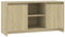 vidaXL Mobile Porta TV Rovere Sonoma 102x37,5x52,5 cm in Truciolato