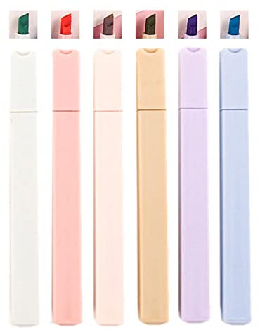 Leling Highlighter, Textmarker Set Pastell Stabilo, Marker Stifte Set, Stabilo Graffiti Wasserfest Edding, Ästhetischer Ideal Für Highlights, Tagebücher, Büro-Schulbedarf