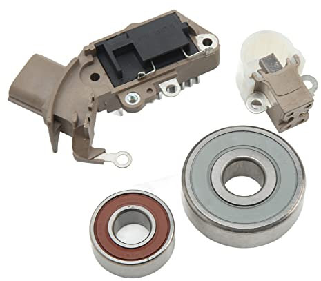 Bauen Sie Ihre Lichtmaschine mit Einem Lichtmaschinen-Umbausatz Wieder auf – Inklusive Lager, Regler, Bürste und Spannungsstabilisator – Perfektes Reparaturset für, Matrix,