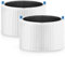 XBGG 211i Max Replacement Filter Compatible with Blueair Blue Pure 211i Max Air Purifier, Foldable Particle 211i Filter with Activated Carbon Filter, 2 Pack