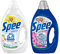 SPEE Gel-Set 2x 22 Waschladungen (44WL) 1x Deo-Frische Frische-Kick, Flüssigwaschmittel & 1x Sensitive, Waschmittel mit 4 + 1 Formel, Waschmittel für Temperaturen von 20° - 95° C