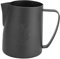 Milk Frothing Pitcher, 480ml 304 Stainless Steel Swan Milk Frother Cup, Latte Art Milk Frothing Jug for Cafe Kitchen (Matte Black)