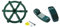 Colcolo Outdoor Steering Wheel Toy Swing Set Accessory Accessories Child Climbing Frame Kits Outdoor Swing Set for Boy Girl Children, No Handles