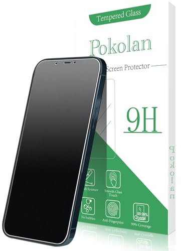 Pokolan 3 Stück Matte Schutzfolie für iPhone 12 Mini Schutzglas, Matt Glas Folie, Blendschutz, Blasenfreie, Anti-Kratzen, Anti-Fingerabdruck, Ultra-Klar Displayschutzfolie