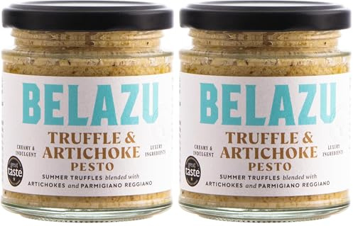 Belazu Truffle & Artichoke Pesto 165g (Pack of 2)