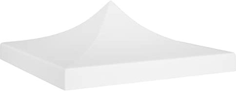 ShGaxin Techo de Carpa para Celebraciones, Toldo Pergola Recambio, Cubierta De Reemplazo De Dosel, Dosel De Repuesto, Reemplazo Cubierta, Blanco 2x2 m 270 g/m2