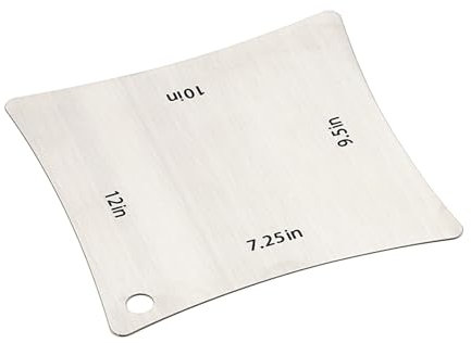 Tastiera per chitarra in acciaio inox Radius Gauges tastiera chitarra righello tastiera strumento di misura chitarra parti Enduring