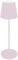 Majestic AGATA - Lampada da tavolo LED senza fili ricaricabile, Lunga durata, Dimmer Touch, Luce Calda-Naturale-Fredda, per interni ed esterni IP54, H37cm, ROSA PASTELLO