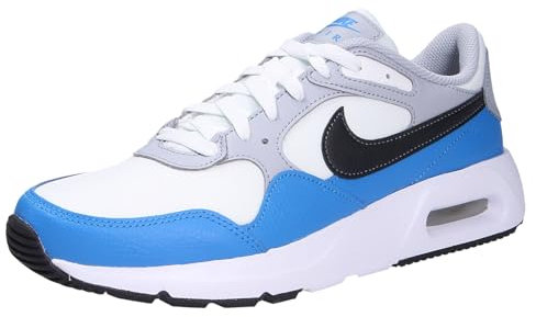 Nike Men's AIR MAX SC Shoes, SUMMITWHITEANTHRACITE-LTPHOTOBLUE-WO, 9 UK
