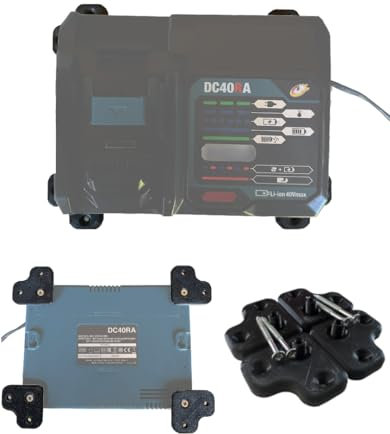 Wall Mount for Charger Compatible with Makita DC18RC and DC40RA Wall Mount