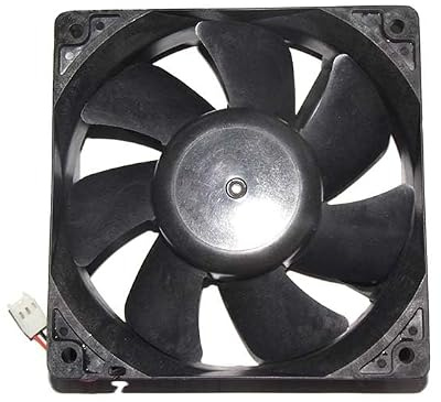 Zyvpee FBA12G24H Ventilateur de refroidissement onduleur 24 V 0,3 A 2 fils 12 cm 12038 120 x 120 x 38 mm