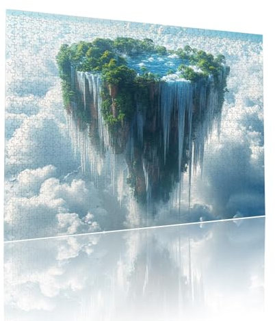 Traum Puzzle für Erwachsene Kinder Anspruchsvoll 80 Teile Impossible Klassische Puzzles Schwer Landschaft ab 8 9 10 Jahre Mädchen Jungen Jigsaw Kunst Educa,für Dekoration und Geschenke 15x20cm t-717