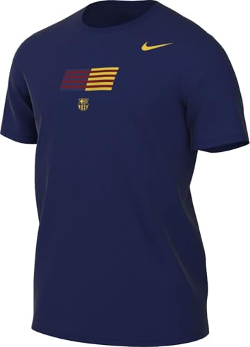 Fc Barcelona Nike Fußball T-Shirt Für Herren, Deep Royal Blue, HQ8405-455, L