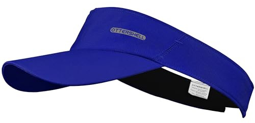 OTTERSHELL Sports Sun Visor Lightweight Adjustable with Eyewear Slots | Lightweight , adjustable buckle fit, quick-dry , sun protection, dual eyewear slots , for running golf tennis hiking