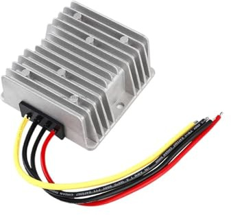 Convertidor de CC de 36V, 48V a 24V, 5A, 10A, 15A, 20A, regulador de Voltaje Reductor, Fuente de alimentación for LED, Solar for Coche(To 24V 15A 360W)