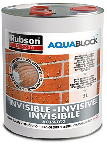 IMPERMEABILIZZANTE INVISIBILE LT 2,5 MUSCHI LICHENI IDROREPELLE RUBSON Aquablock