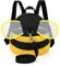 Eleoption Bienen niedlicher Cartoon-Kinderrucksack, Mini-Rucksäcke mit Sicherheits-Nylon-Geschirr