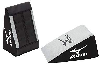 Mizuno - Ginocchiera unisex Runbird Catcher, taglia S, colore: Nero