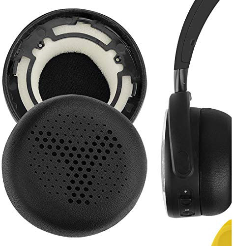 Geekria QuickFit - Cuscinetti auricolari di ricambio per cuffie AKG Y500, parti di riparazione (nero)