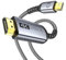 Câble Mini DisplayPort vers HDMI, 4K Thunderbolt HDMI [UHD, 2K 60Hz, 1080P 120Hz] WARRKY Mini DP vers HDMI 1.8M. Compatible avec MacBook Air/Pro, Mac Mini, iMac, Surface Pro, Moniteur/Projecteur/TV