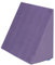 Badum - Rückenkissen - Keilkissen Bett - 60 x 50 x 30 cm - mit Schicht aus Memory Foam, Bezug Abnehmabar & Waschbar - Lesekissen, Matratzenkeil, Ergonomisches Kissen - Violett