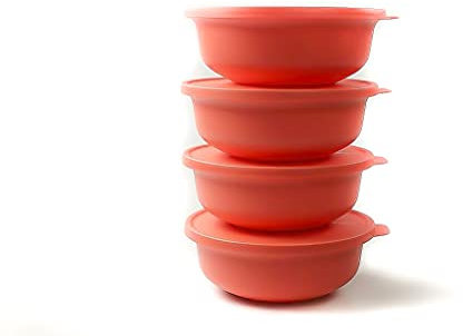 Tupperware Aloha Lot de 4 saladiers 1 l