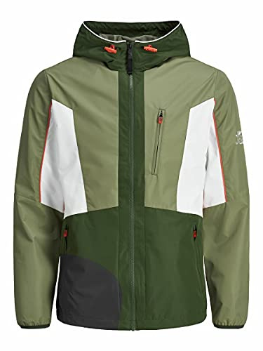 JACK & JONES Herren Jcocarson Light Jacket Hood STS Übergangsjacke