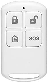 HUXGO HXA050, Telecomando wireless, Sistema di sicurezza wireless WiFi GSM compatibile con Tuya Smart SMS Messaging Remote Control (Accessori allarme (2G/4G)