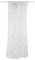 2pcs plume imprimé tulle rideau, rideau voilage, rideaux voilage, tulle rideau blanc tulle rideau décoratif tulle fenêtre évidée panneau bronzage rideau chambre Salon Salon Salon rideau (Argent)
