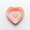 Sienna Glass Decorative Glass Bowl – Heart Design – Red & Pink Handmade Gift Idea for Special Occasions