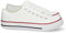 shoes&blues.es 74779-Zapatilla Plana de Mujer, Comoda, con Material de Lona, Estilo Bamba Casual, y Cierre de Cordones. Talla 37 Blanco