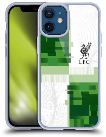 Head Case Designs Officially Licensed Liverpool Football Club Away Kit 2023/24 Gel Case [Military Grade Protection] Compatible With Apple iPhone 12 Mini