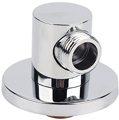 Wall Supply Elbow, Brass Wall Mount Shower Hose Connector 1/2 Water Outlet for Handheld Hand Shower, Wall Supply Elbow Outlet Spout