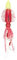 Seppia in silicone esca WAKAME 13 cm - 35 gr, Red
