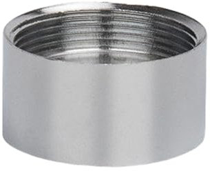 YRAKOZIN Messing Wasserhahn Adapter, Küche Bad Wasserhahn Aufsatz zum Anschließen von Wasserhähnen und Strahlregler, Gartenschläuchen, Wasserreinigern (Innengewinde M22 auf Innengewinde M24)