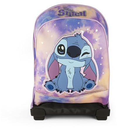 TheCartoonWorld ZAINO Trolley Scuola STITCH - 2024/2025 più penna magica