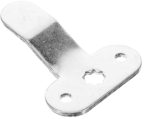 KITANDOVE Metal Strike Plate for Door Reinforcement Cabinet Latch Plate Easy Installation for Electrical Cabinets Circuit Boxes Sturdy Design for Heavy Duty Use Compact Security