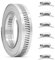 Bailinks DIY 304 Hose Clamp, Adjustable Hose Clips with Fasteners, Stainless Steel Worm Drive Hose Clips, Large Clamps for Pipe, Plumbing, Intercooler, Tube and Fuel Line Repair (2M+5Fasteners)