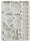 Stamperia - Silicon Mould A5 for Scrapbooks, Bullet Journals and More, Non-Stick, Suitable for Air-Dry Clay, Resin and More, Perfect for Crafts and Gifting (Old Lace, Mannequin and Corsets)