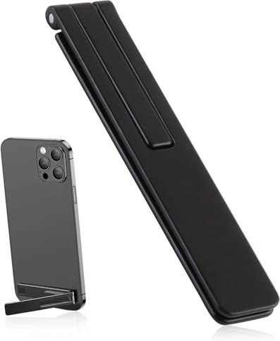 Supporto per cellulare da tavolo, in alluminio per smartphone, supporto per cellulare, supporto per cellulare, supporto per telefono verticale/orizzontale, pieghevole, compatibile con iPhone Huawei