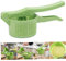 Manual Juicers, Creative Pressing Vegetable Stuffing Squeezer Fruit Squeezing Tool Hand-Pressure Dehydration Tool for Kitchen Dining(Green)